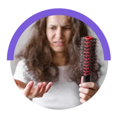 What causes excessive hair fall?